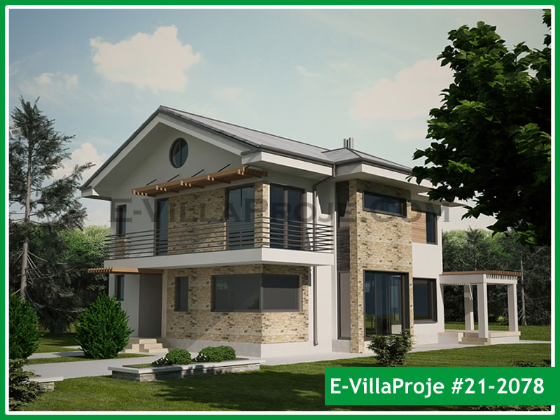 2 Katlı 218 m² Müstakil Villa Projesi (#21-2078)