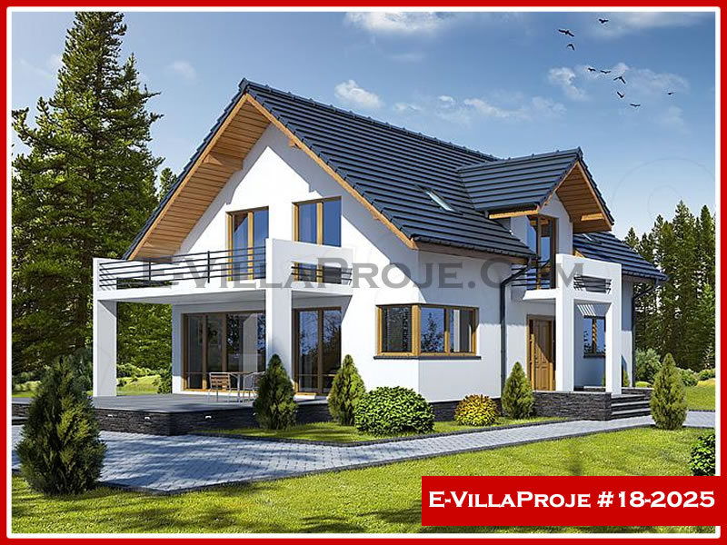 2 Katlı 219 m² Müstakil Villa Projesi (#18-2025)