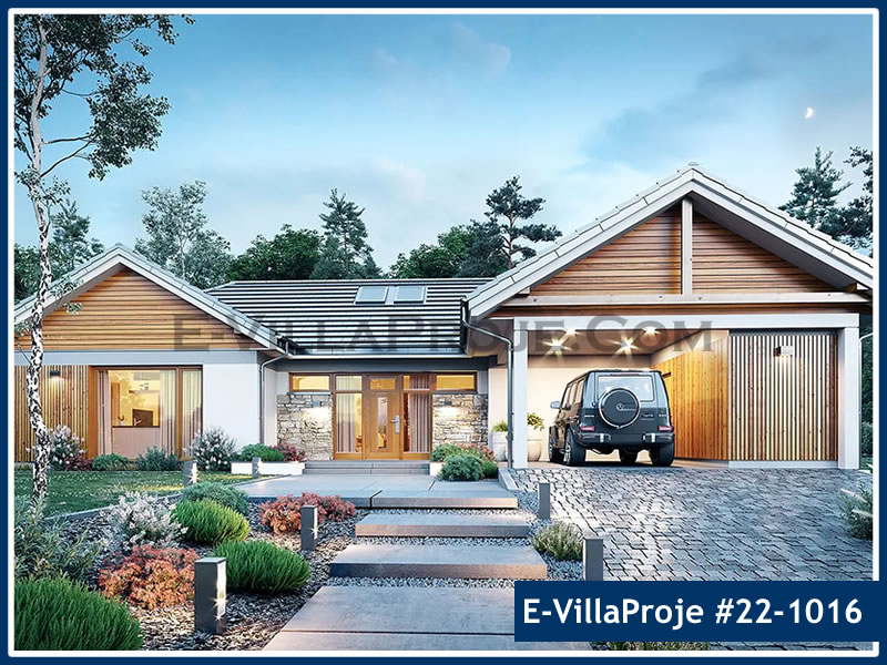 Tek Katlı 221 m² Müstakil Villa Projesi (#22-1016)