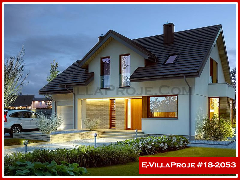 2 Katlı 236 m² Müstakil Villa Projesi (#18-2053)