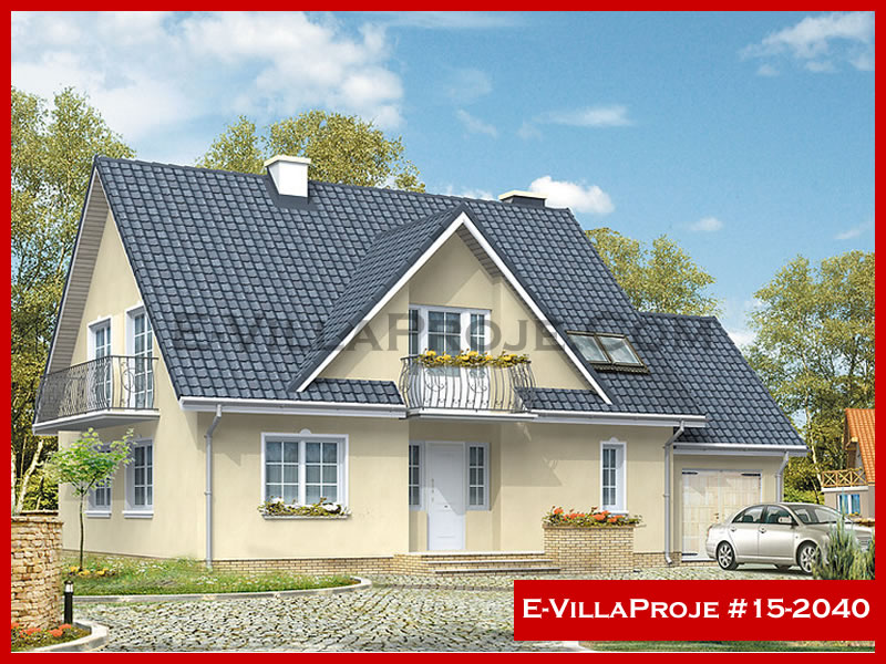 2 Katlı 237 m² Müstakil Villa Projesi (#15-2040)