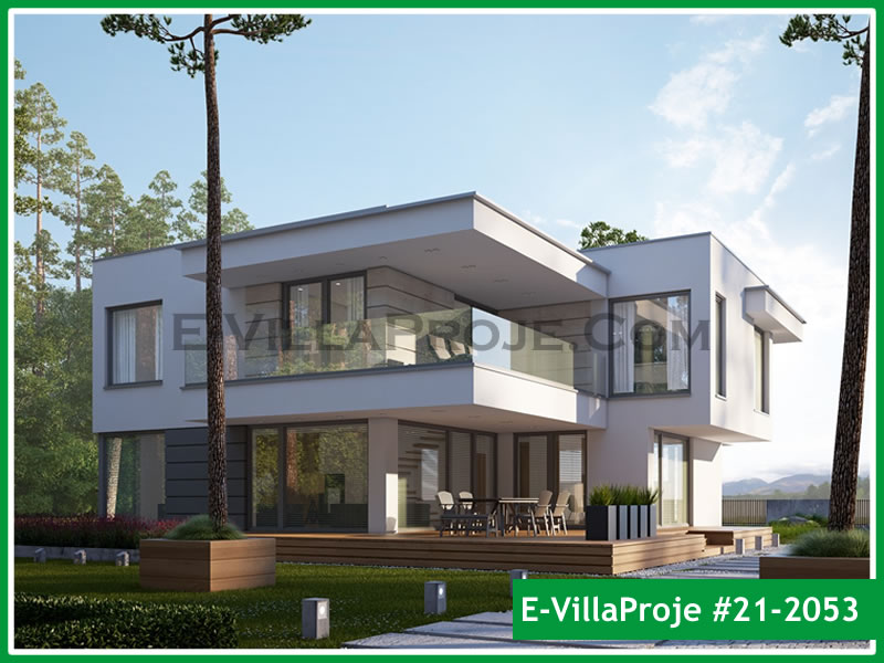 2 Katlı 241 m² Müstakil Villa Projesi (#21-2053)