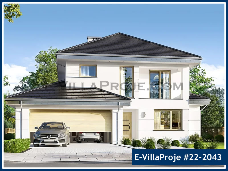 2 Katlı 242 m² Müstakil Villa Projesi (#22-2043)