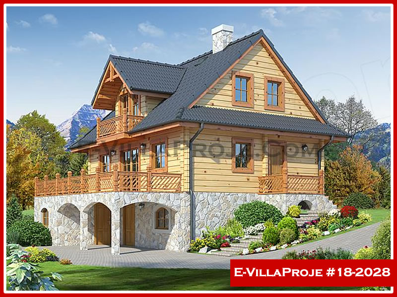 3 Katlı 243 m² Müstakil Villa Projesi (#18-2028)