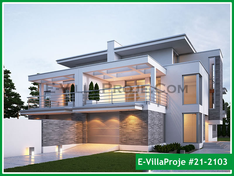 3 Katlı 249 m² Müstakil Villa Projesi (#21-2103)