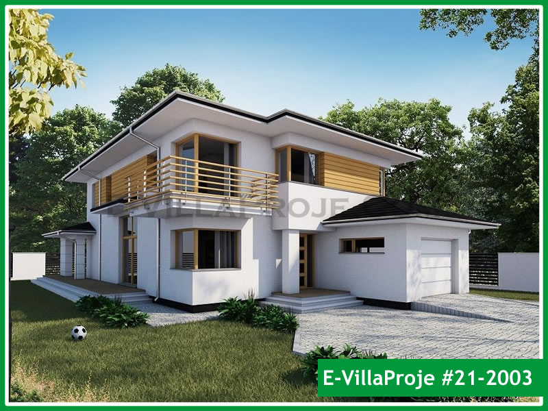 2 Katlı 251 m² Müstakil Villa Projesi (#21-2003)