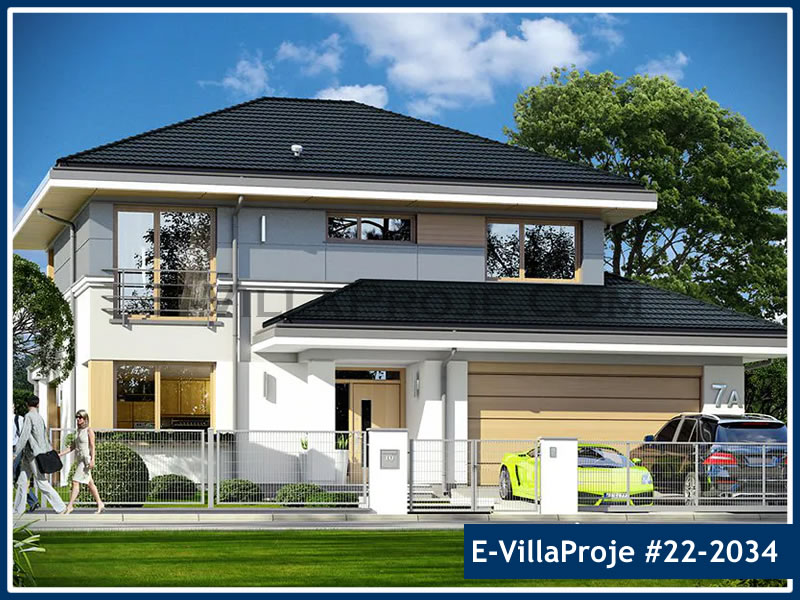2 Katlı 252 m² Müstakil Villa Projesi (#22-2034)