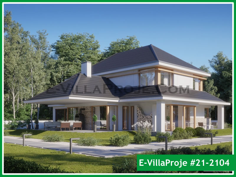 2 Katlı 264 m² Müstakil Villa Projesi (#21-2104)