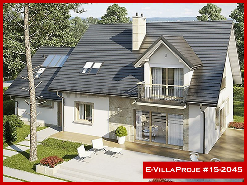 Tek Katlı 265 m² Müstakil Villa Projesi (#15-2045)