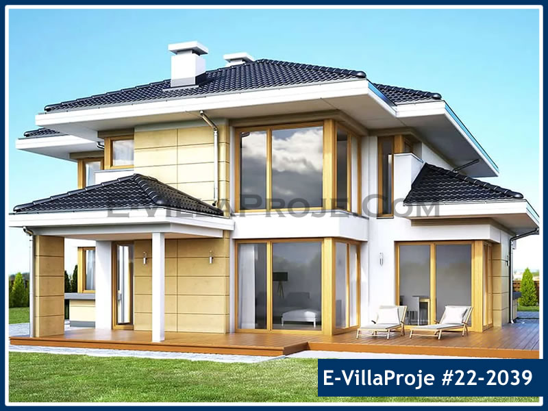 2 Katlı 279 m² Müstakil Villa Projesi (#22-2039)