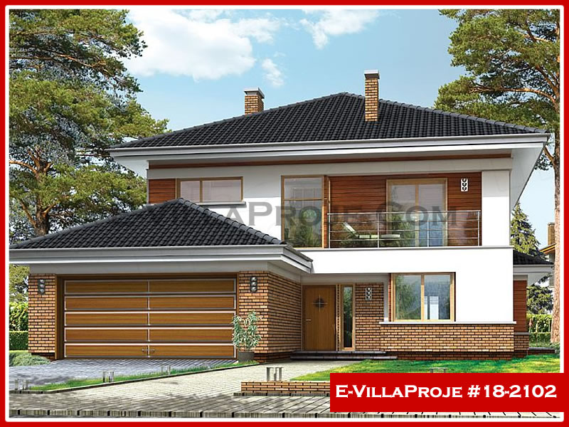 2 Katlı 280 m² Müstakil Villa Projesi (#18-2102)