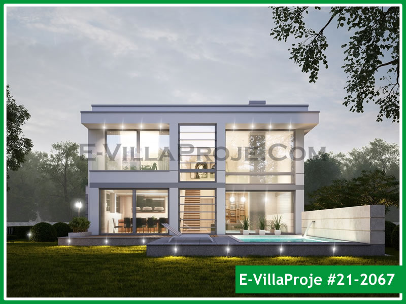 2 Katlı 284 m² Müstakil Villa Projesi (#21-2067)