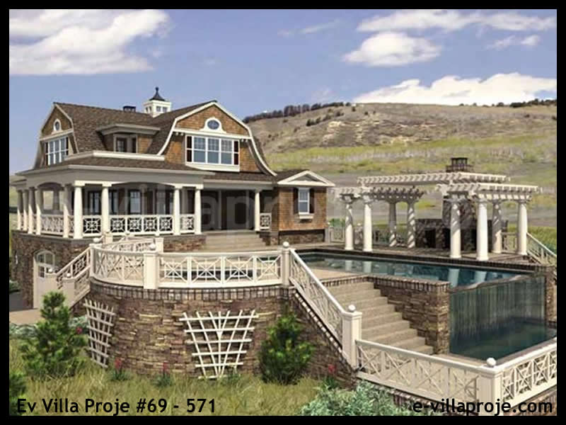 Tek Katlı 285 m² Müstakil Villa Projesi (#69-571)