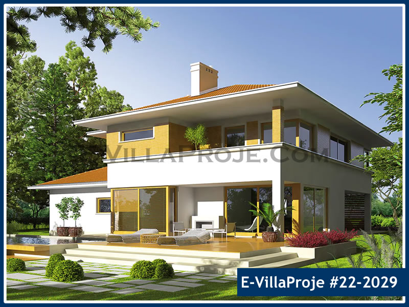 2 Katlı 292 m² Müstakil Villa Projesi (#22-2029)