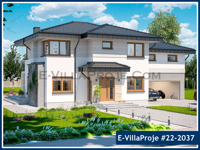 2 Katlı 296 m² Müstakil Villa Projesi (#22-2037)