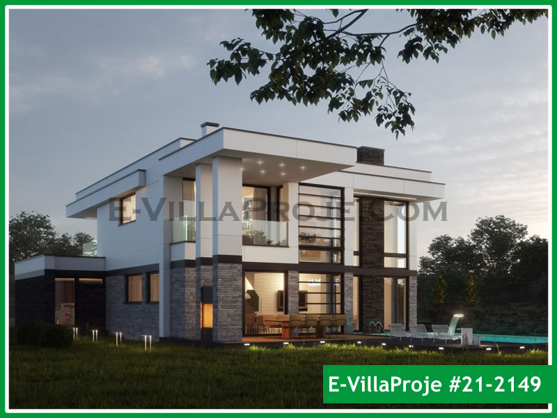 2 Katlı 298 m² Müstakil Villa Projesi (#21-2149)