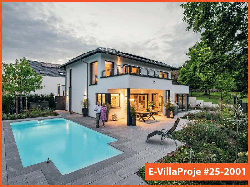 2 Katlı 298 m² Müstakil Villa Projesi (#25-2001)