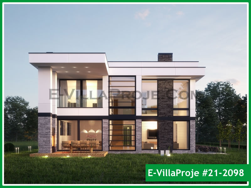 2 Katlı 299 m² Müstakil Villa Projesi (#21-2098)
