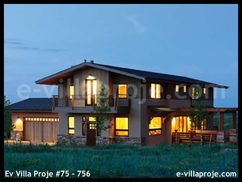 2 Katlı 304 m² Müstakil Villa Projesi (#75-756)