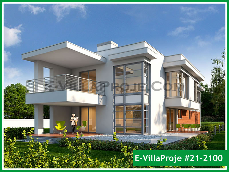 2 Katlı 304 m² Müstakil Villa Projesi (#21-2100)