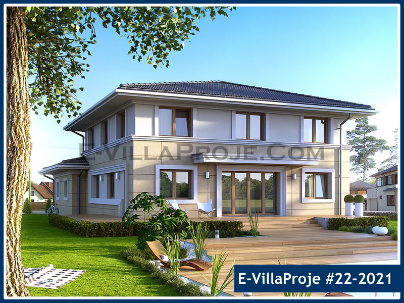 2 Katlı 310 m² Müstakil Villa Projesi (#22-2021)