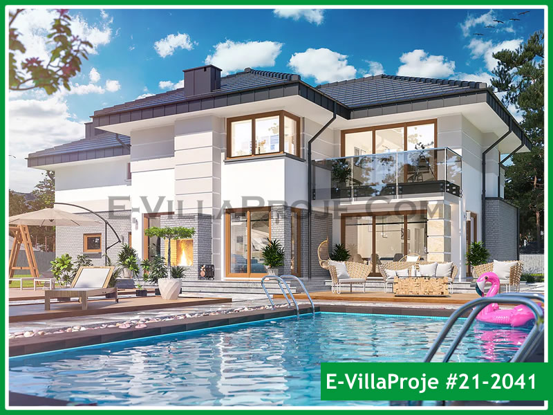 2 Katlı 314 m² Müstakil Villa Projesi (#21-2041)