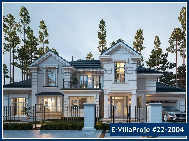 2 Katlı 371 m² Müstakil Villa Projesi (#22-2004)