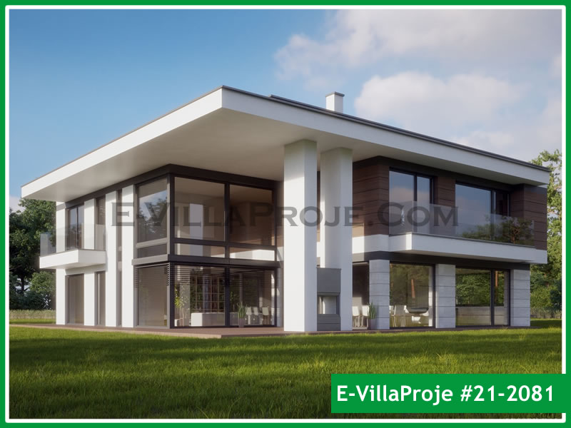 2 Katlı 380 m² Müstakil Villa Projesi (#21-2081)
