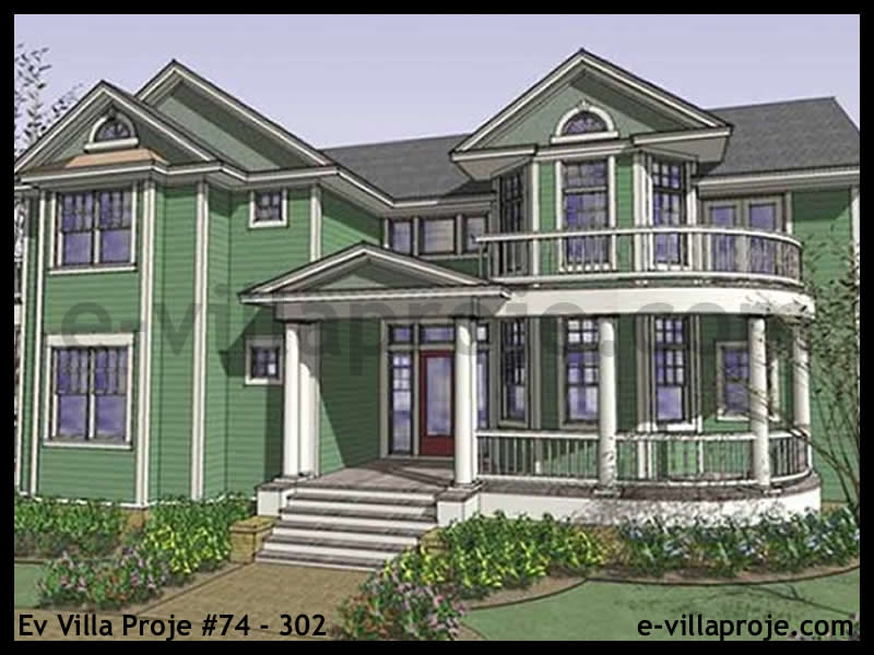 2 Katlı 392 m² Müstakil Villa Projesi (#74-302)