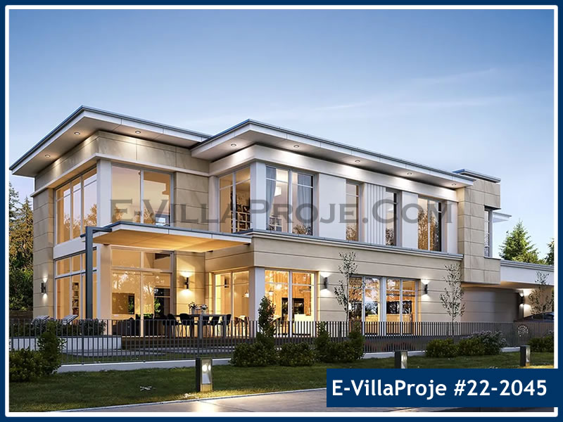 2 Katlı 401 m² Müstakil Villa Projesi (#22-2045)