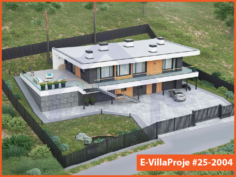 2 Katlı 406 m² Müstakil Villa Projesi (#25-2004)