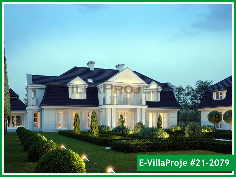 2 Katlı 537 m² Müstakil Villa Projesi (#21-2079)