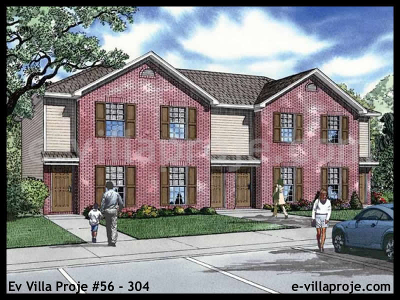 2 Katlı 75 m² Müstakil Villa Projesi (#56-304)