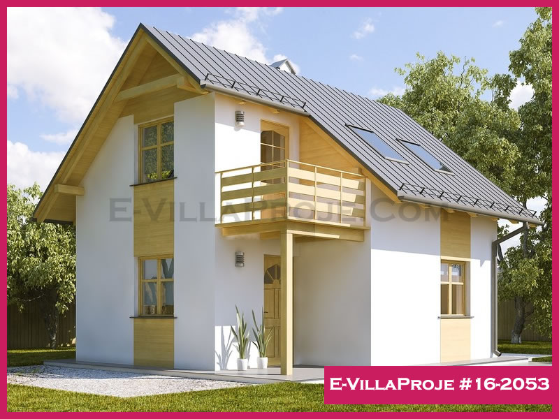 2 Katlı 77 m² Müstakil Villa Projesi (#16-2053)