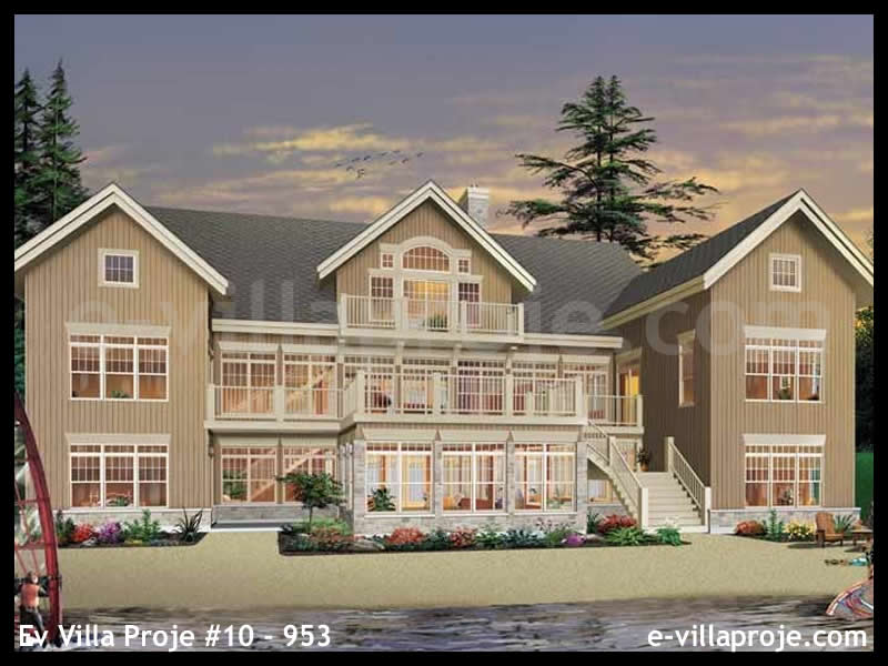 3 Katlı 813 m² Müstakil Villa Projesi (#10-953)