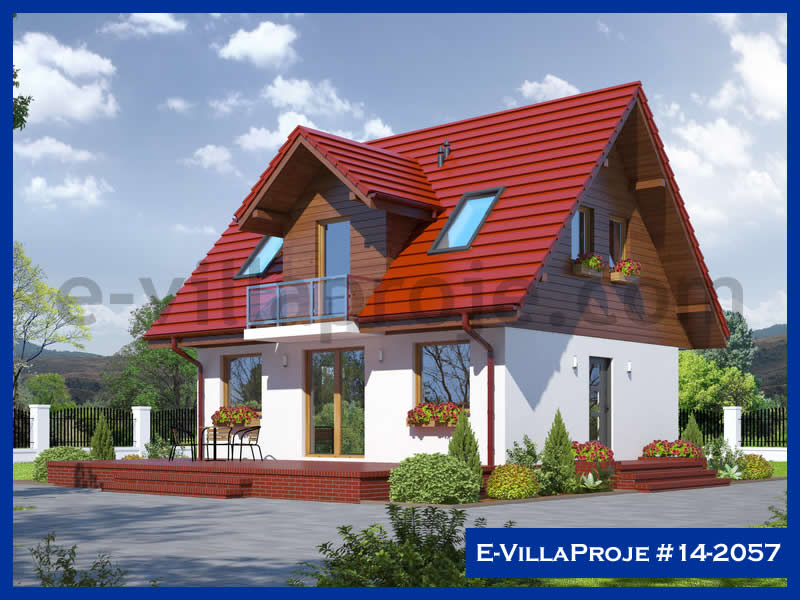 2 Katlı 92 m² Müstakil Villa Projesi (#14-2057)
