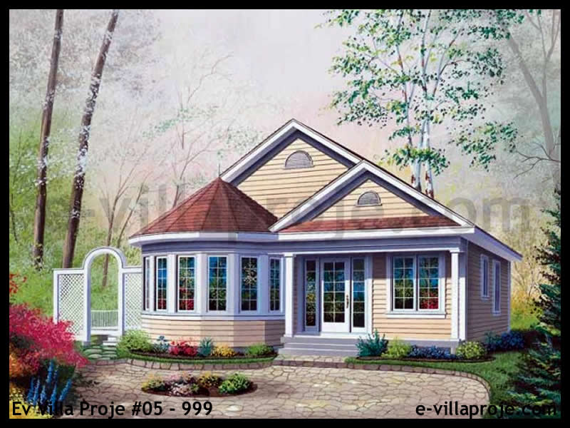 Tek Katlı 96 m² Müstakil Villa Projesi (#05-999)