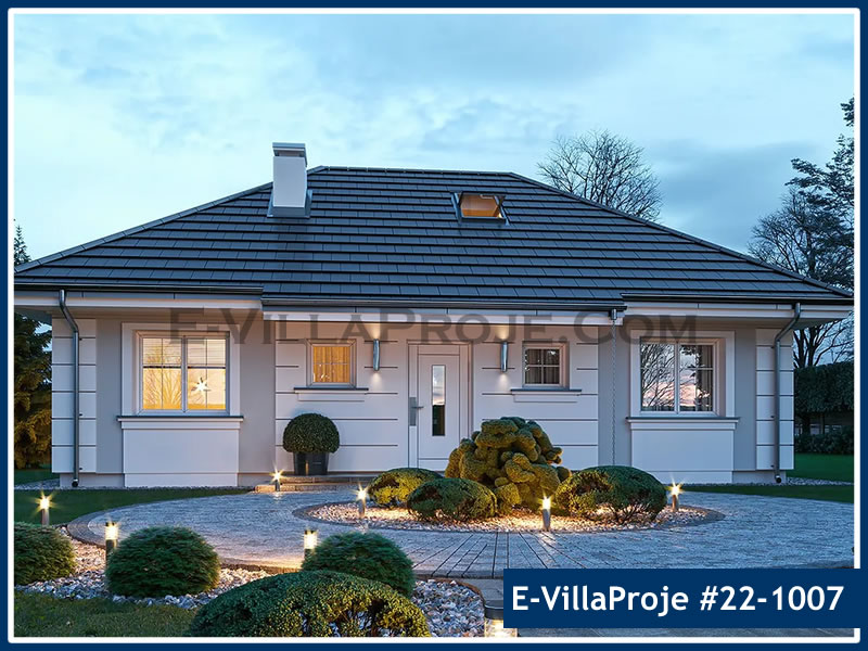 Tek Katlı 96 m² Müstakil Villa Projesi (#22-1007)